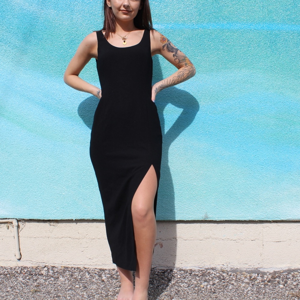 Nordstrom PREVIEW Collection Black Formal Gown💃🏽